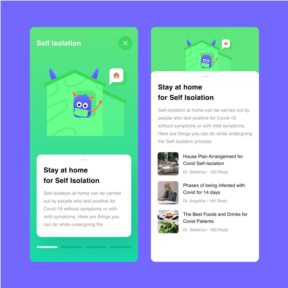 UI and illustration design exploration by Habib Al-Hakim