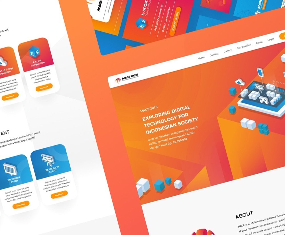 Event Branding for Multimedia & Game 2017 project cover