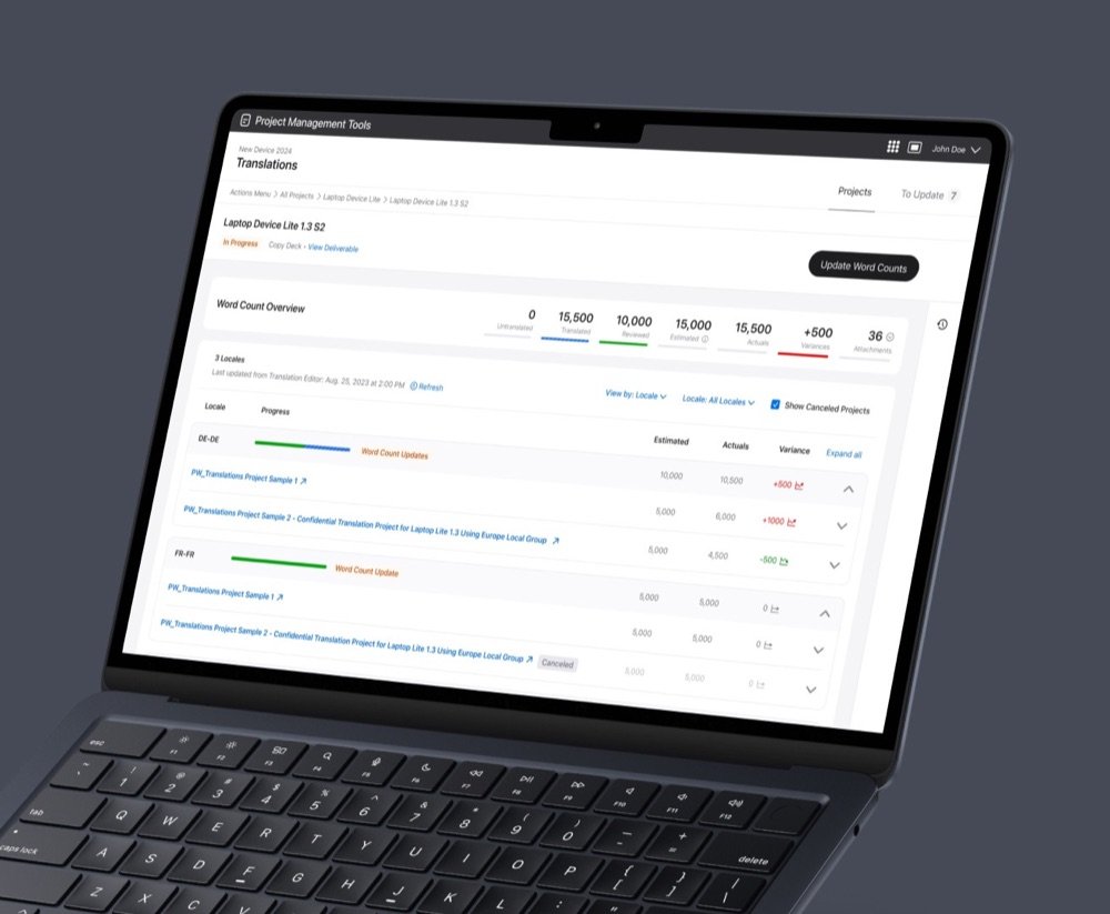 Building a Translation Management Tool for Product Localization Impacting ~2 Bil project cover