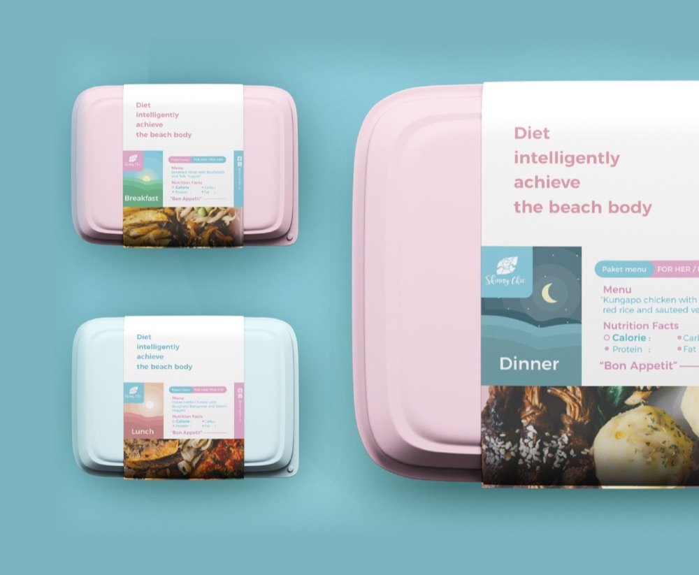 Brand Identity and Visual for Skinny Chic project cover