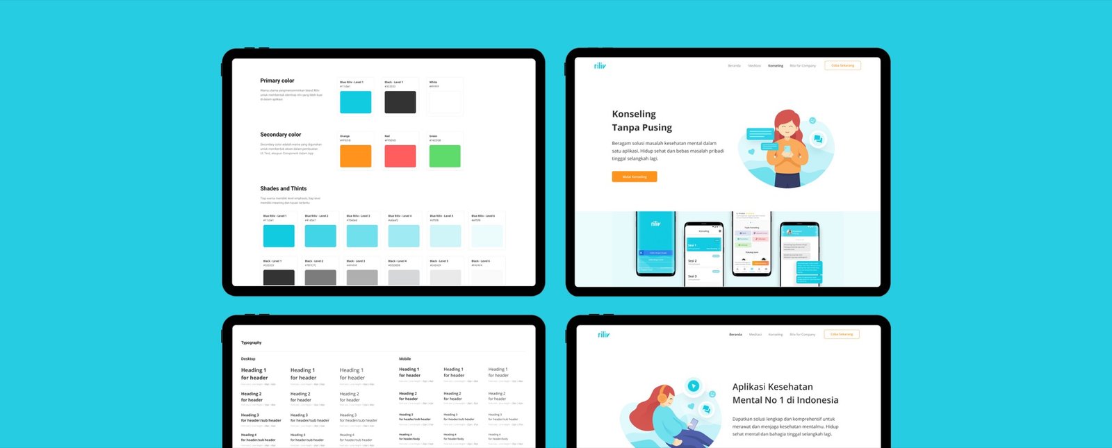 Rebuilding Riliv Website for Optimizing Consistency of Design and Efficiency of Development Process cover