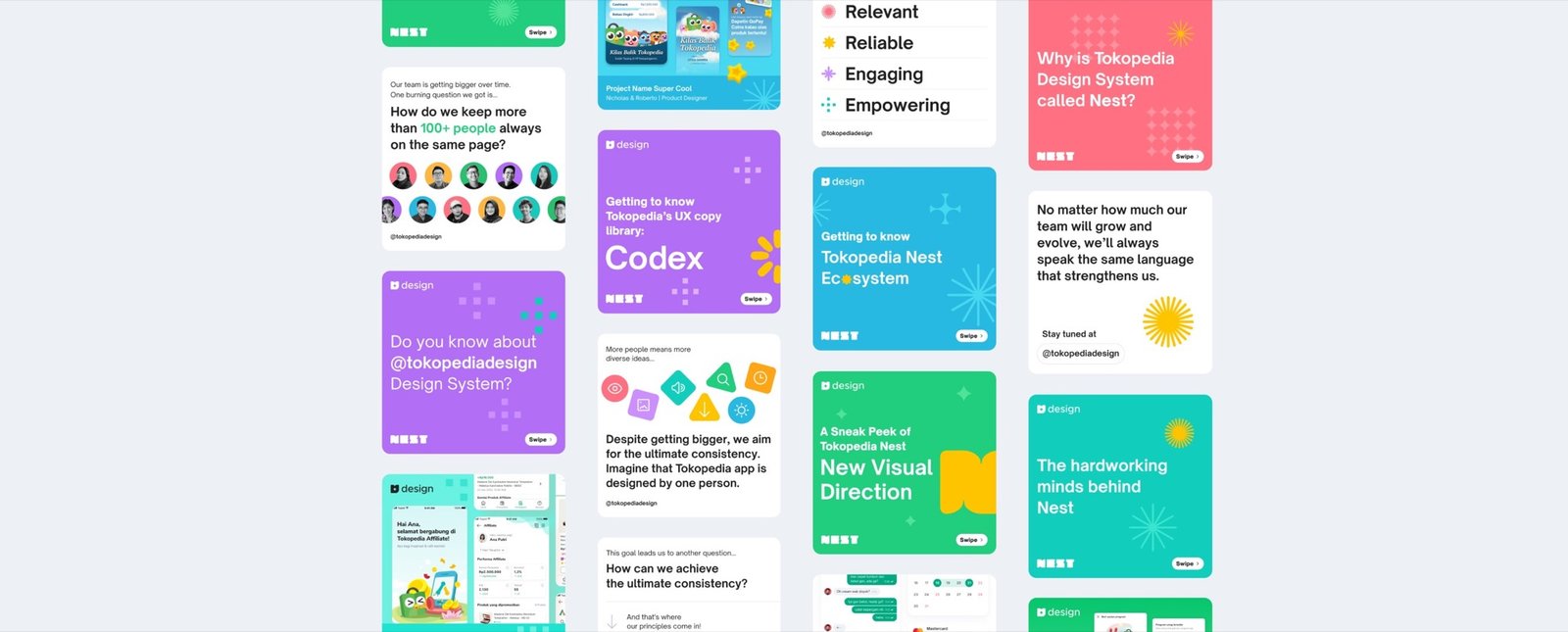 Tokopedia Product Design Instagram cover